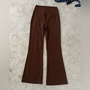 Brown Flared Women's Halara Yoga Pants